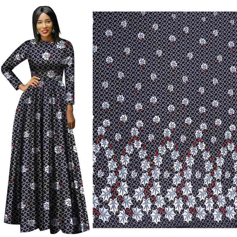 
Factory Good Quality Wax Fabric Cotton Polyester African Wax Prints 