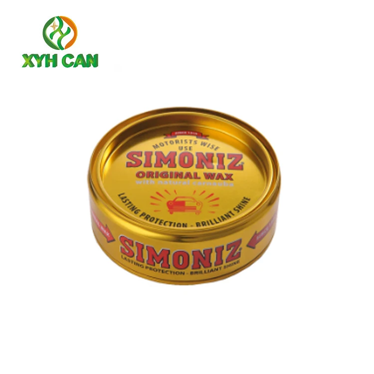 Factory Wholesale Car Round Metal Tin Cans