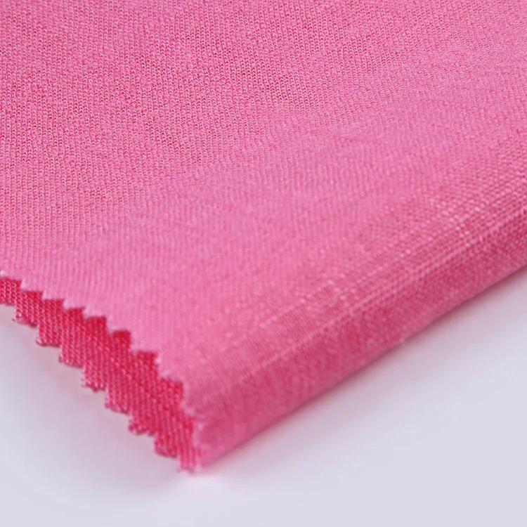 High quality woven viscose wide width linen clothing fabric usa for garments