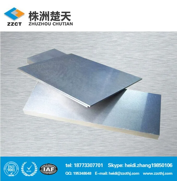 carbide plate Wear Parts tungsten carbide wear plate used making Cutting Tools CNC blade tungsten carbide plates