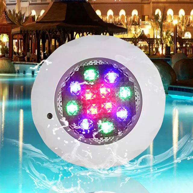 POOL LED LIGHT  UNDERWATER POOL WATERPROOF IP68 CE ROHS FCC RGB RGBW  OSH6005P-8 HIGH POWER WALL MOUNTED SWIMMING POOL LAMP