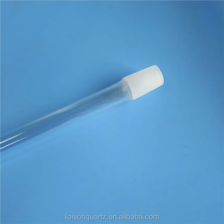 10/18mm Standard ground quartz conical joint tube quartz glass male and female ground joints tube