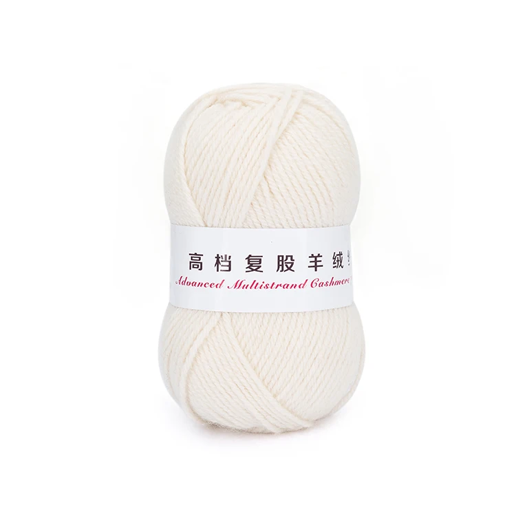 
High Quality Worsted Super Soft Dyed 100 Hand Knitting Cashmere Yarn 