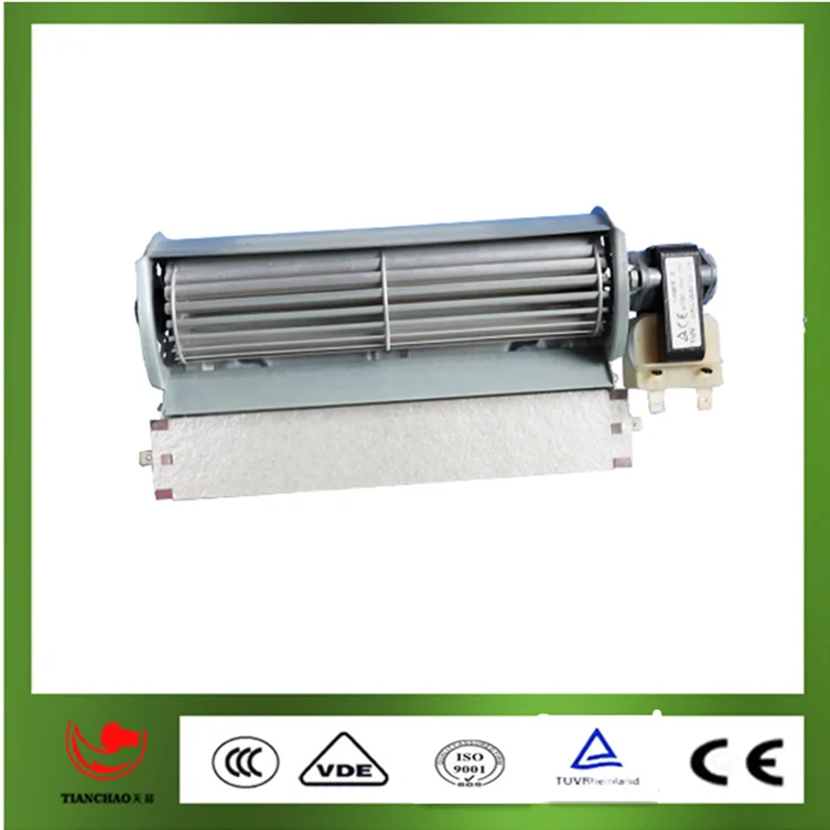 tangential fan dc motor for electric fireplace