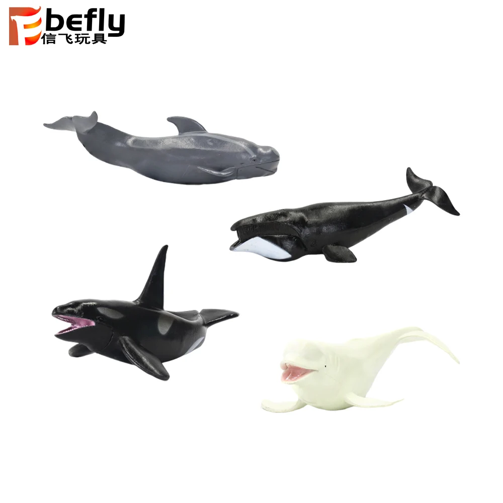 Table decoration gift deep ocean figure plastic shark sea animal toy