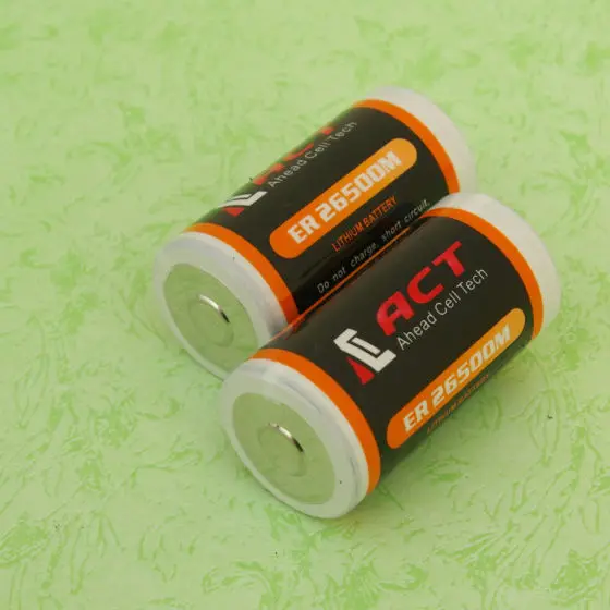 
CBattery 3.6V ER26500M ACT Lithium Battery,6500 mAh Nominal Capacity. 