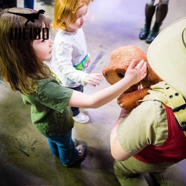 Animatronics dinosaur puppet for kids