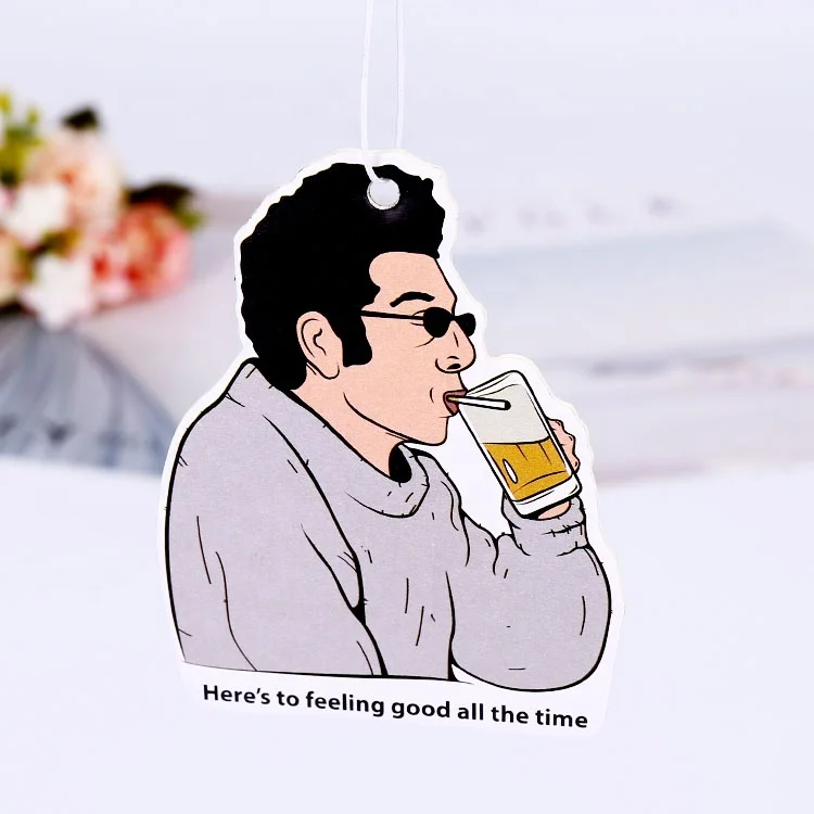 Cartoon  hanging custom car paper air freshner/freshener