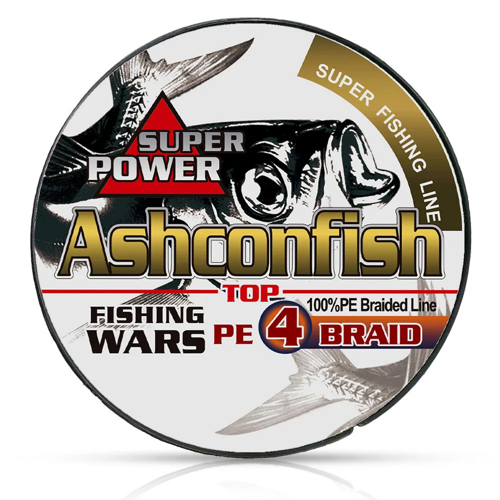 Wholesale price newest multifilament 4 strands 300M 6-100lb no fade BLACK PE braid  fishing line fishing assist thread