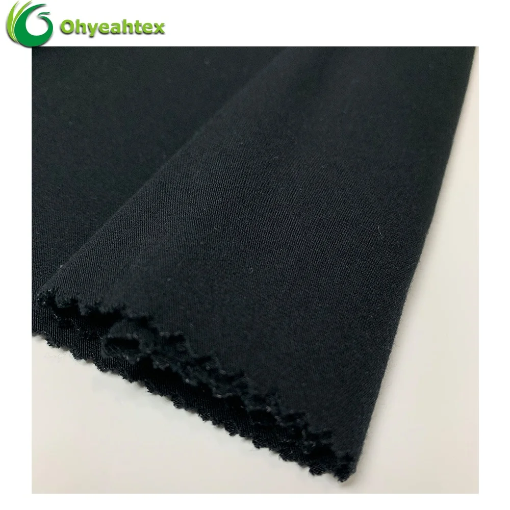 ECO-Friendly Knitting Elastic  Single Jersey 100 Rayon Fabric for Garment