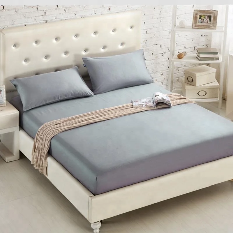 Elastic queen size 100% Cotton waterproof fitted sheet/mattress protector