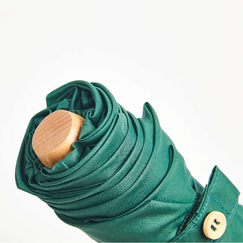 
100% RPET Canopy Umbrella Custom Mini Five Small Pocket High Quality Folding Umbrella Lightweight Mini 