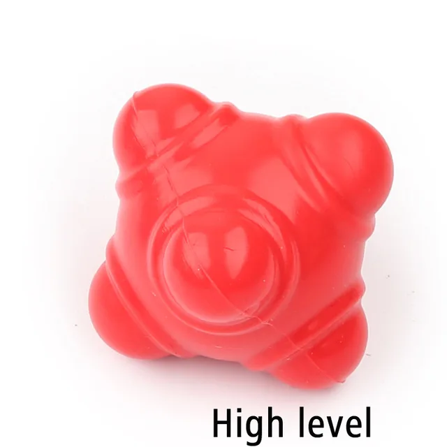 2pcs/lot Silicone hexagonal Reaction Ball Agility Coordination Reflex Exercise Sports Fitness Training Ball
