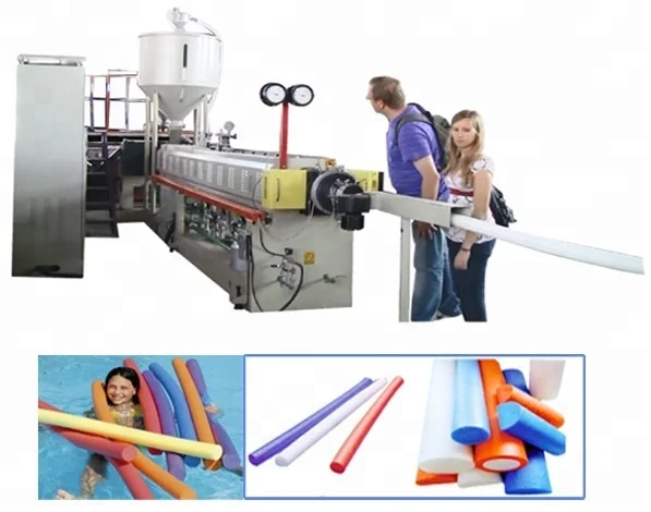 Plastic Extruder EPE Foam Pipe Tube Making Machine