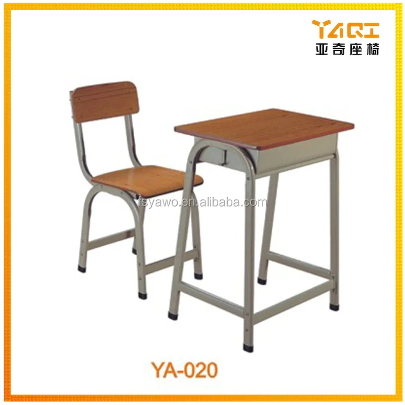 Wood Material School Desk and Chair Kindergarten Classroom Furniture