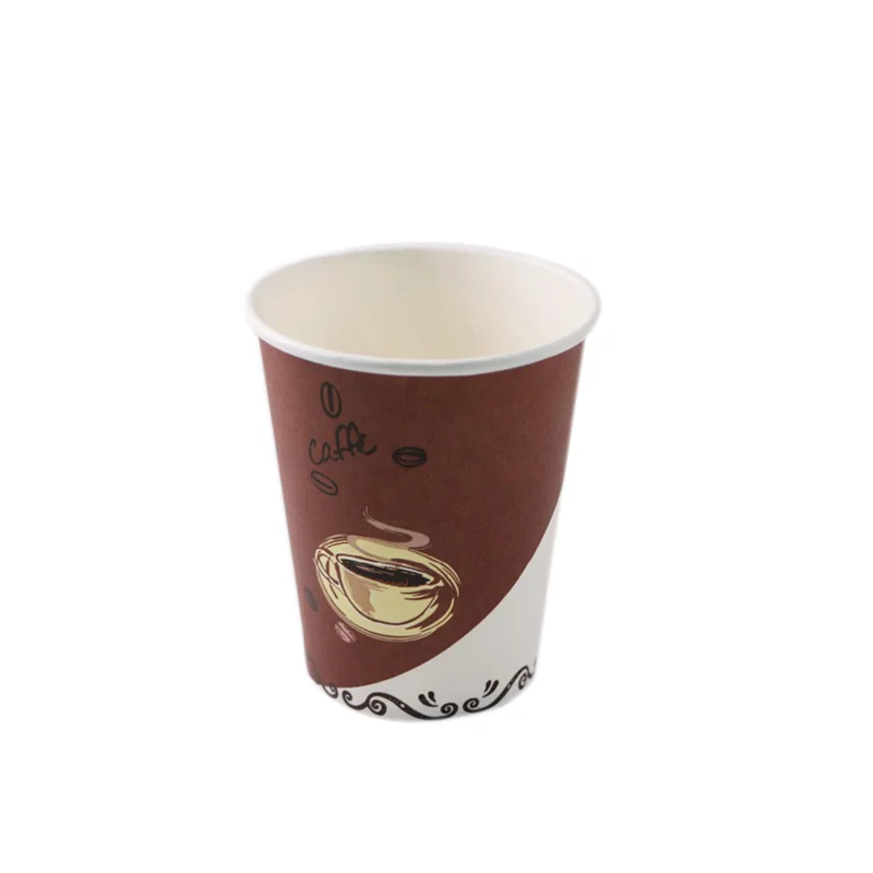 
Printed Logo Disposable Espresso Paper Coffee Mugs Paper Cup 