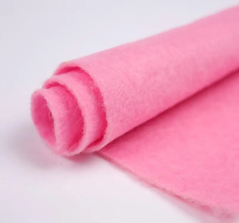 Needle punched non-woven fabric multicolor  viscose  cleaning cloth