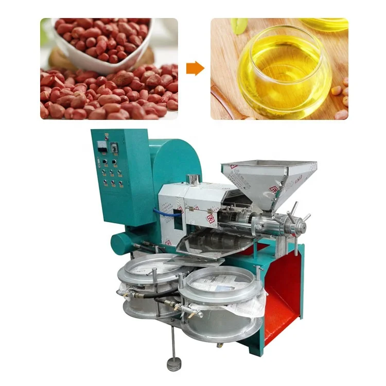Olive Oil Making Extracting Machine Professional Edible Oil Press Machinery for Sesame Peanut Soybean Cotton Seeds Coconut