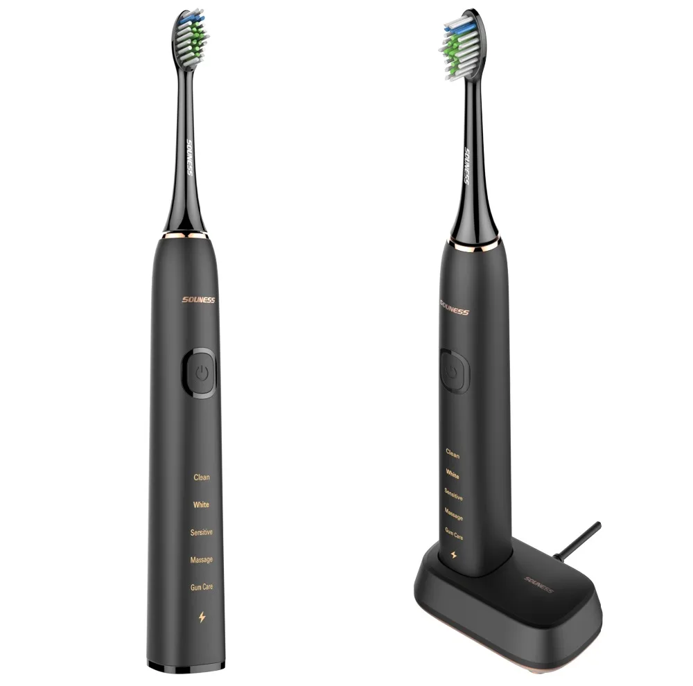 Новая электрическая зубная щетка, 5 режимов, звуковая электрическая зубная щетка для взрослых, Одобрено CE ROHS