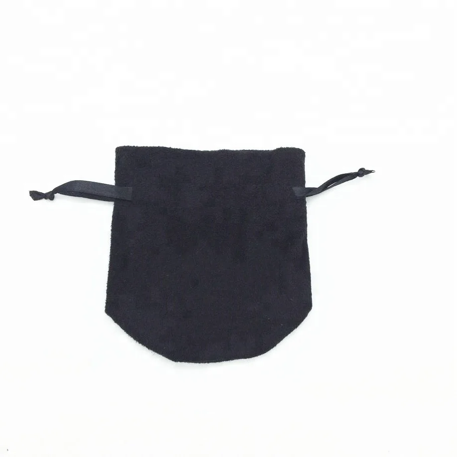 Chinese Manufacturer Small Suede Keychain Bottle Shaped Pouch For Cosmetics