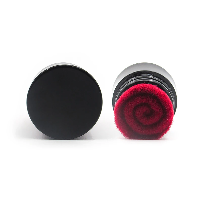 Hydrating Concealer Foundation powder plastic case, new item custom empty cosmetic powder container, makeup packaging with brush