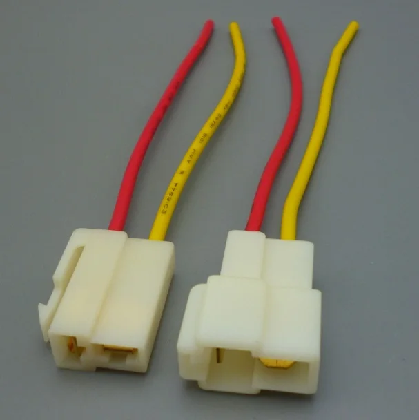 Automotive Connectors 2p 6.3mm Terminal Wire Plug Car Cable