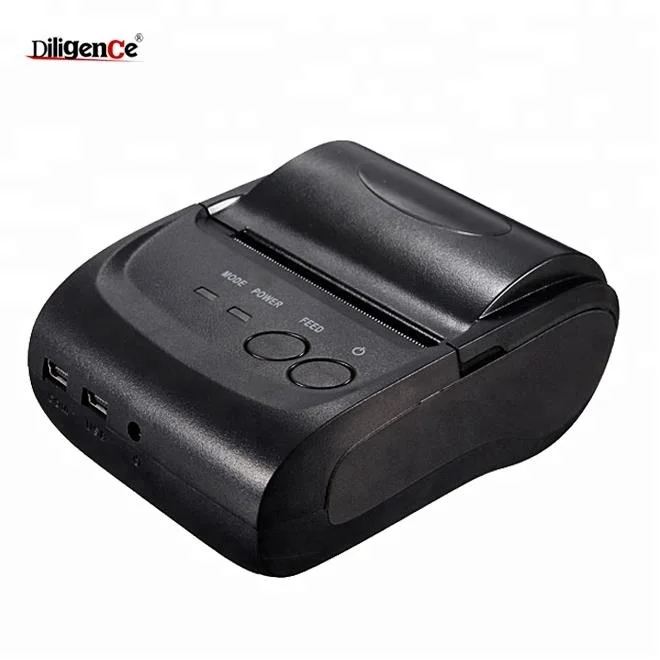 cheap outdoor thermal printer parking ticket machine/mobile police ticket printer/programmable thermal handheld ticket printer