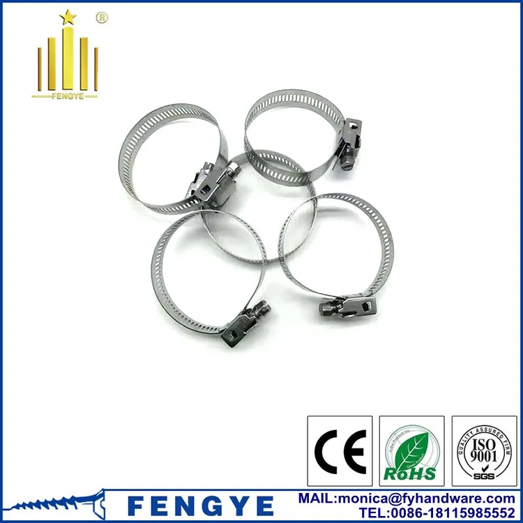 Stainless steel heavy duty hose clamp