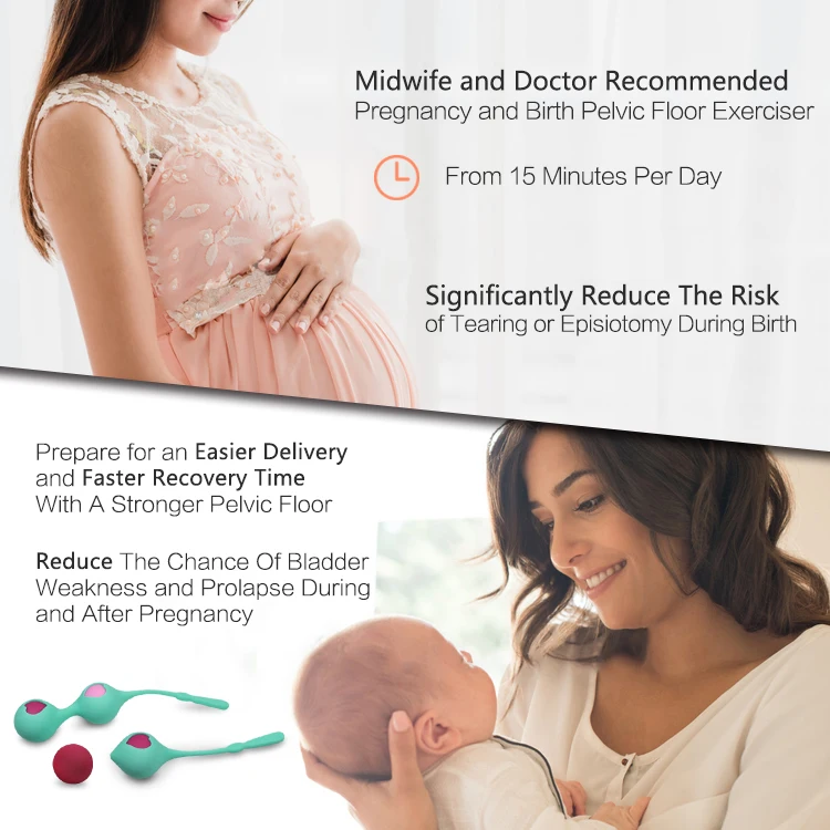 WINYI Online Shop Sale Different Weights Kegel Ben Wa Ball Set Vaginal Tightening Pelvic Floor Exerciser Kegel Ball For Women