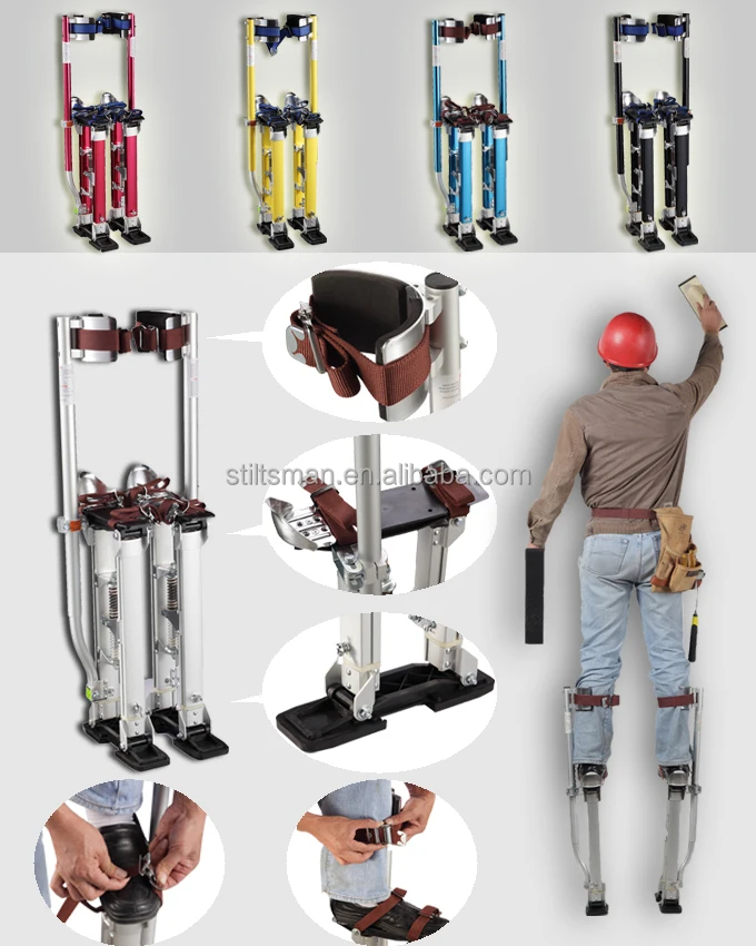 Painters tool drywall stilts 3648 adjustable stilts
