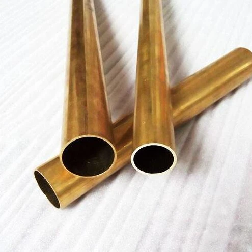 0.1mm~300mm Thickness and H65, H62,H68 Grade Straight Brass Tube