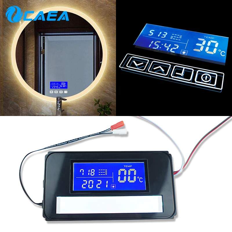 
time temperature date clock screen display defogger K3014AF 