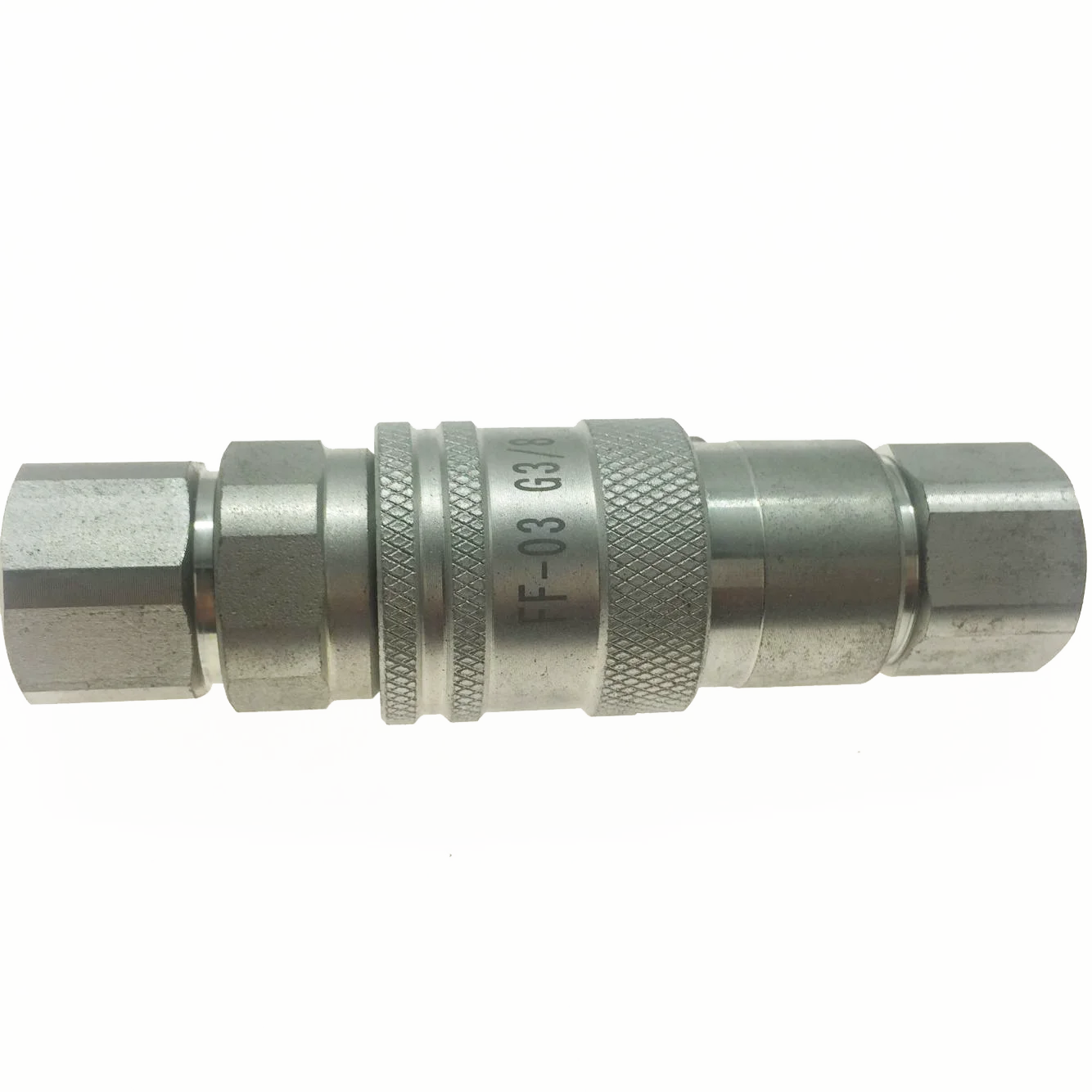 Stainless steel flat face hydraulic quick coupling