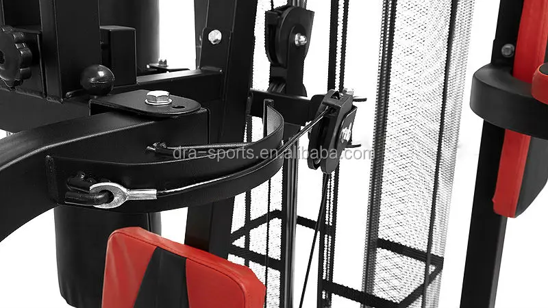 
100kg MULTI STATION HOME GYM HG480 EXERCISE EQUIPMENT with BOXING PUNCHING BAG DUMBBELLS 