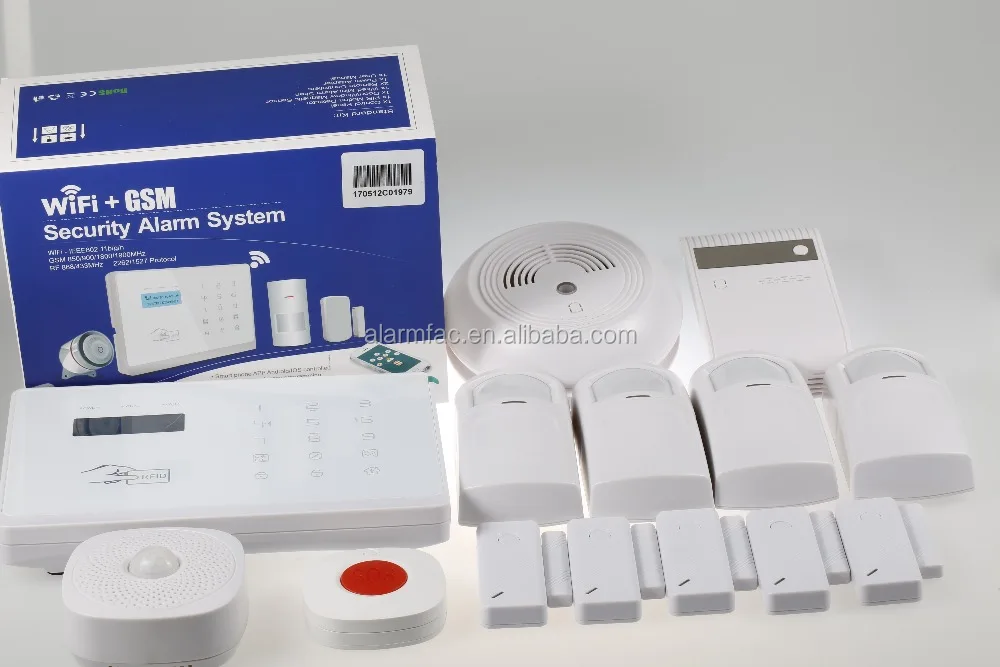 wolf guard gsm alarm wifi rfid alarm