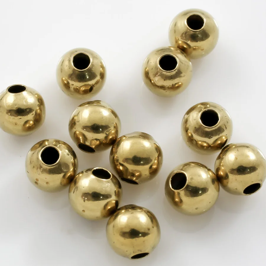 Wholesale Solid Brass Ball with Drilled/Thread Hole