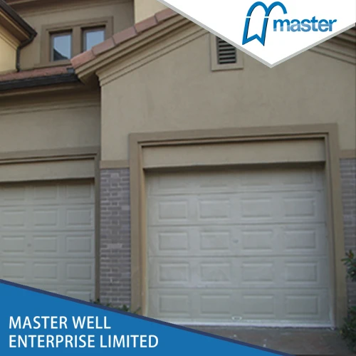master well high quality  auto operation sectional doors  sectional garage door with openers