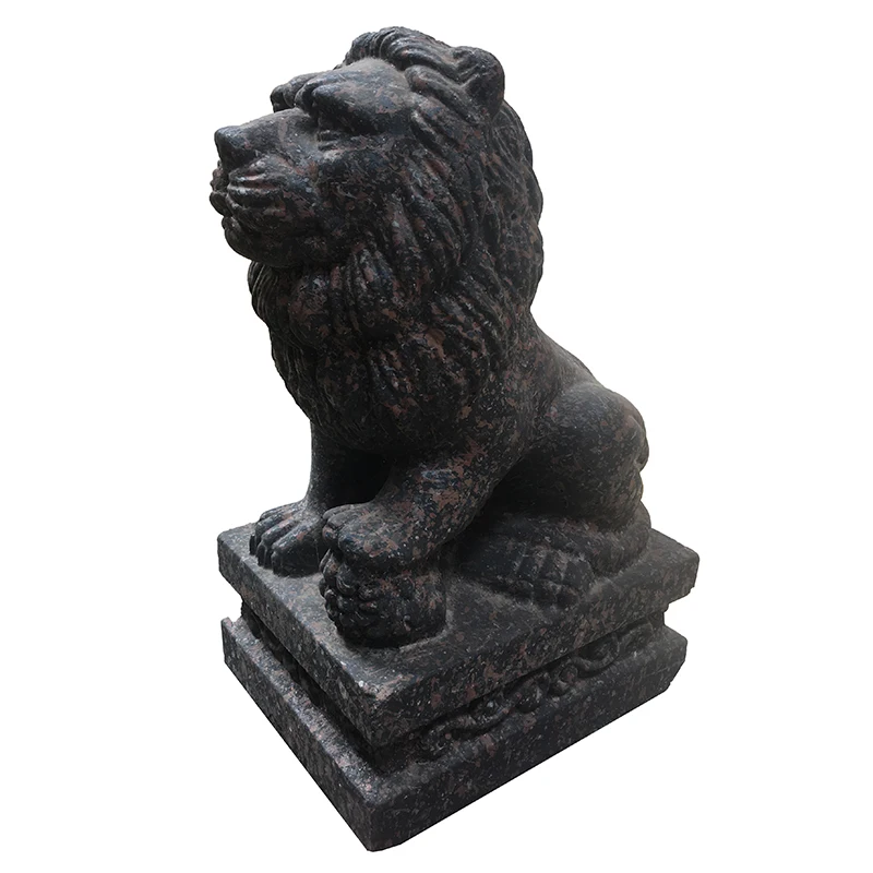 European Style Garden Stone Lion Statue Molds