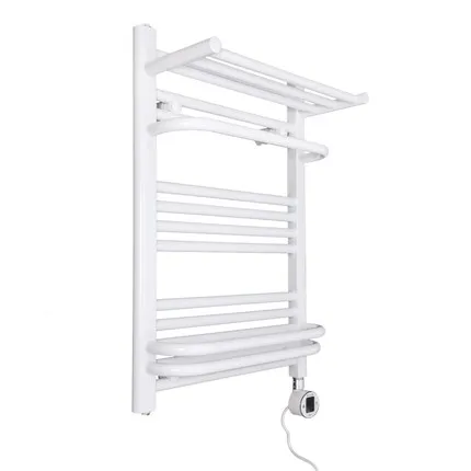 
Bathroom electric towel dryer rail with thermostat and timer 