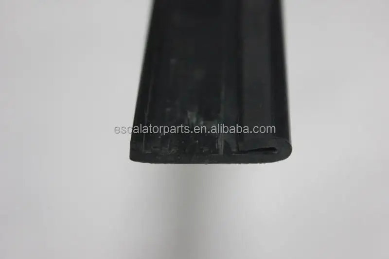 
Escalator Handrail Guide Strip, Escalator Plastic Rail with black color, 26*7*2.4 mm 