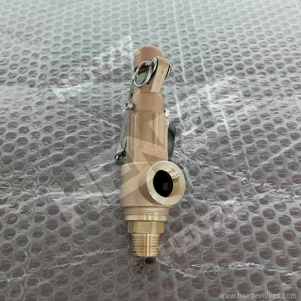 Бронзовый предохранительный клапан с рычагом BSP и NPT