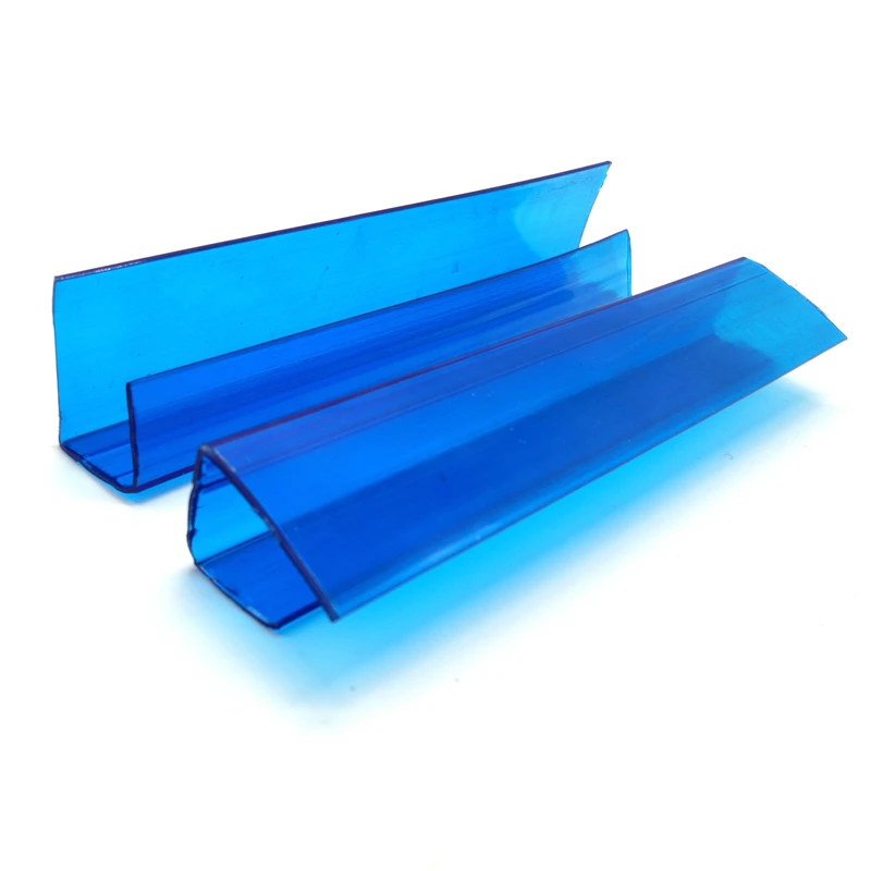 
Precision connected polycarbonate sheet accessories pc profiles  (60759907040)