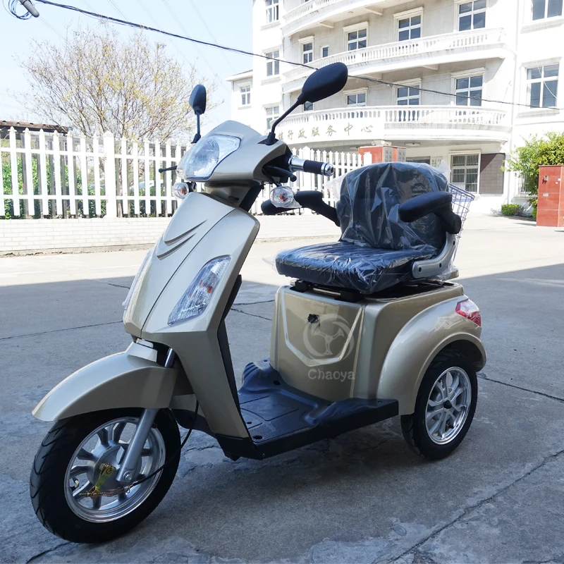 
EEC Approved 60V Battery 3 Wheel Electric Mobility Scooter With 1000W Big Motor In China 