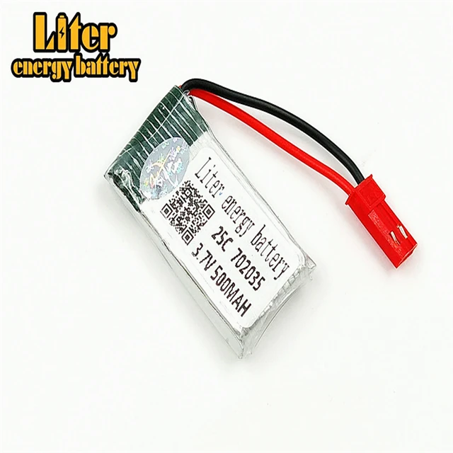 Литий-ионный полимерный аккумулятор 702035 3,7 в 500 мАч для hubsan вертолетного аккумулятора
