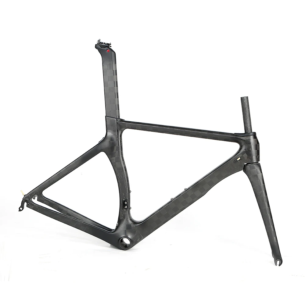 
Direct Bike factory Warranty 5 years Aero racing no brand matte black road bike carbon frame 