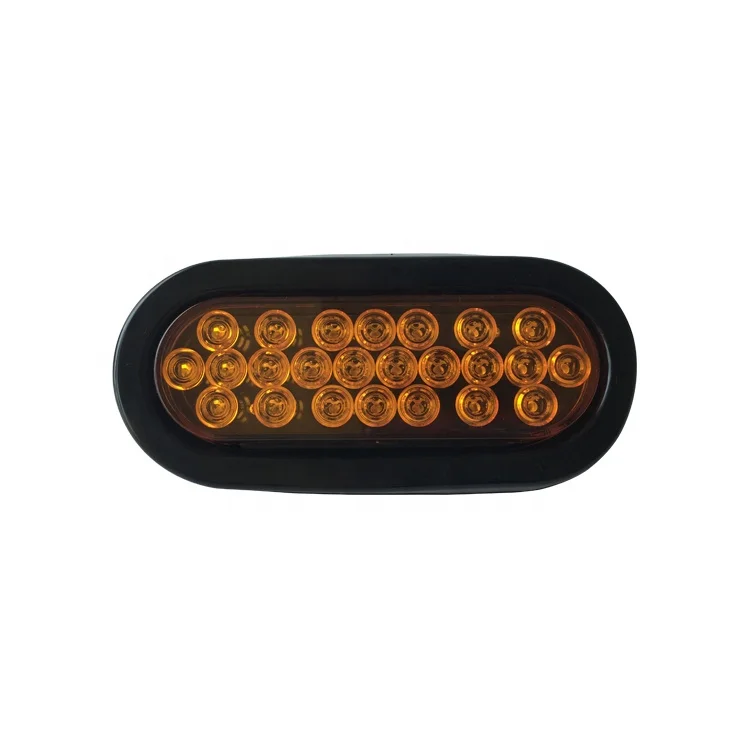 Hotsale 12V 6 inch oval stop turn tail lights for truck trailers