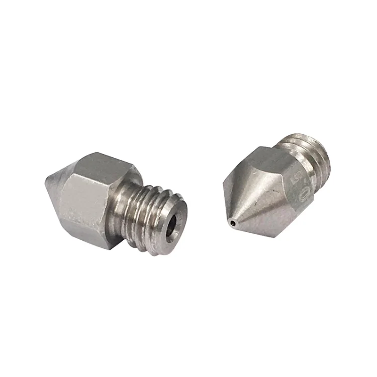 
GIULY 1.75/0.2 0.3 0.4 0.5mm 3D Printer Extruder Stainless Steel MK8 Nozzle 