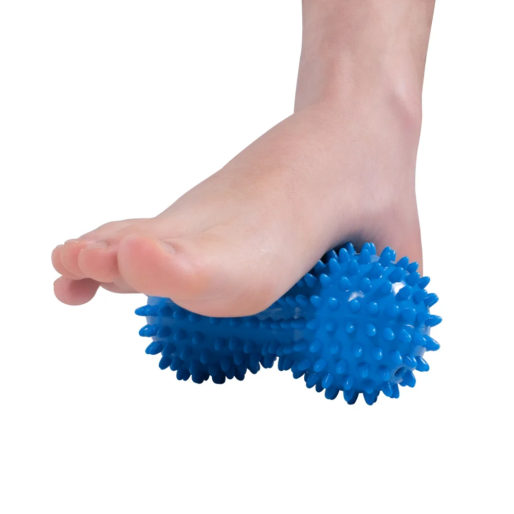 
ZRWA28 Athletics High Density Spiky Massage Ball lacrosse balls for foot massage 