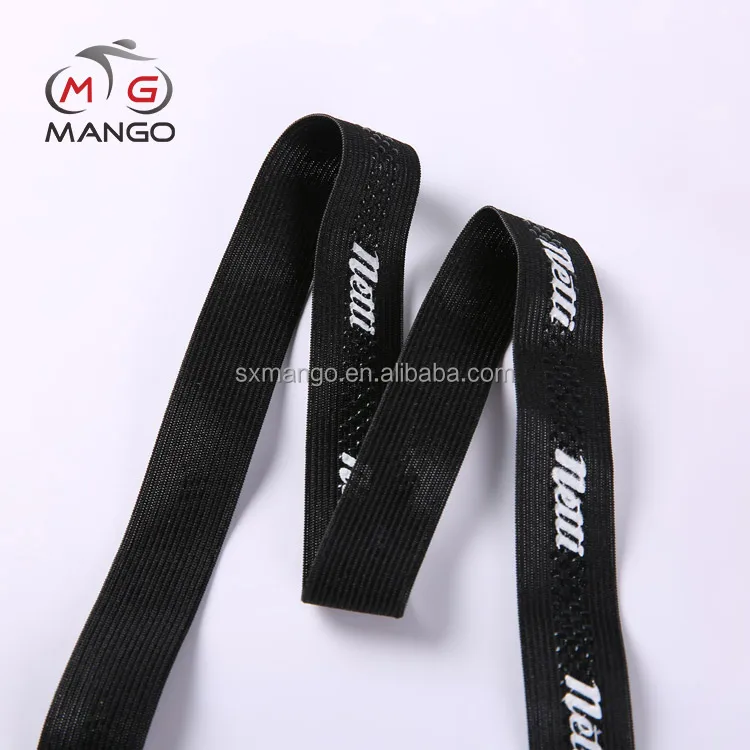 Best Price polyester webbing strap silicone elastic tape for clothing