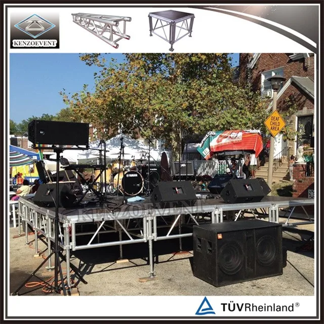 Portable Outdoor Small Performance Stage for Sale
